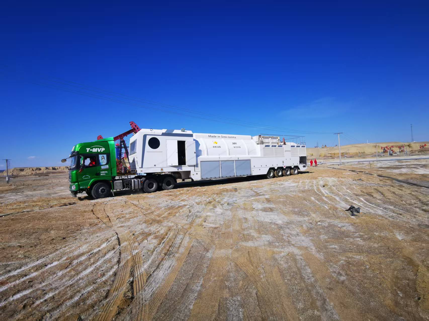 锅炉转场打破公司耗时最短记录，受到业主方高度评价，为采油厂夏季抢产做好服务保障